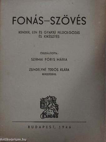 Fonás-szövés