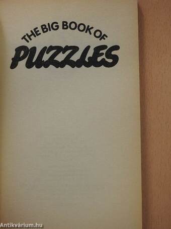 The Big Book of Puzzles