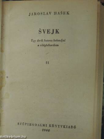 Svejk I-II.