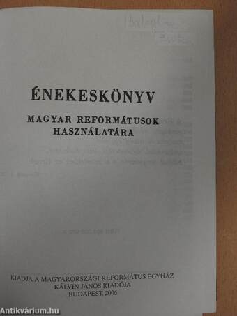 Énekeskönyv