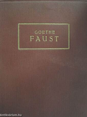 Faust I-II.