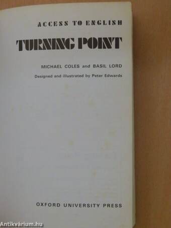 Turning Point - Book