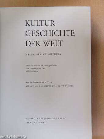 Kulturgeschichte der Welt