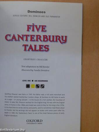 Five Canterbury Tales - CD-vel