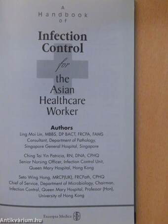 A Handbook of Infection Control for the Asian Healthcare Worker