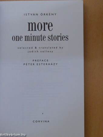 More One Minute Stories