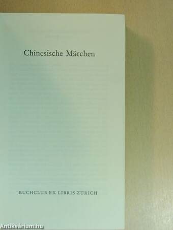 Chinesische Märchen