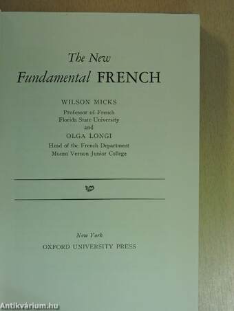 The New Fundamental French