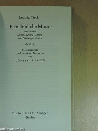 Die männliche Mutter