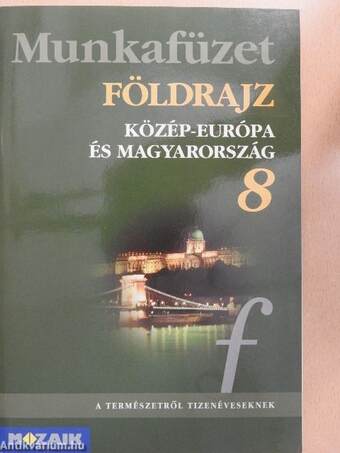 Földrajz munkafüzet 8.