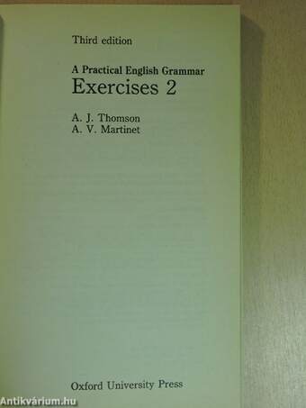 A Practical English Grammar Exercises 2