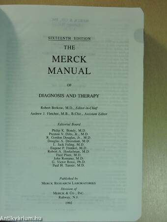 The Merck Manual