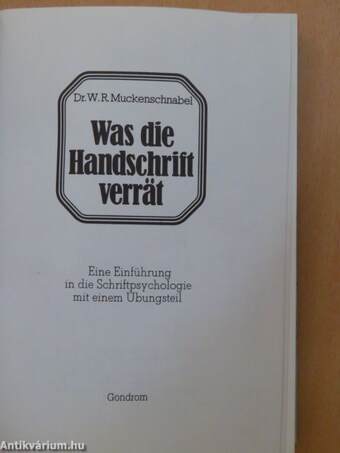 Was die Handschrift verrät