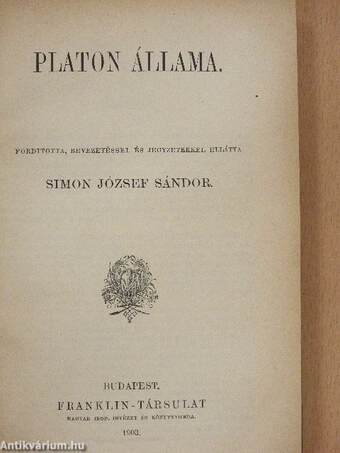 Platon Állama