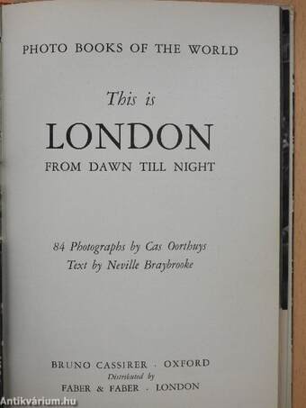 This Is London - From Dawn Till Night