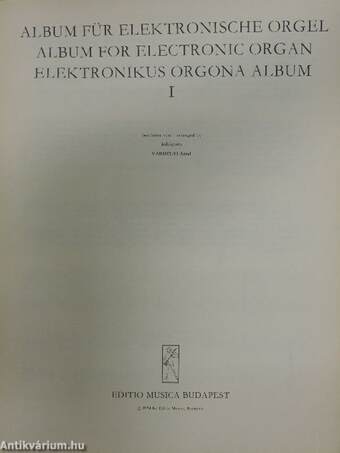 Elektronikus orgona album I.