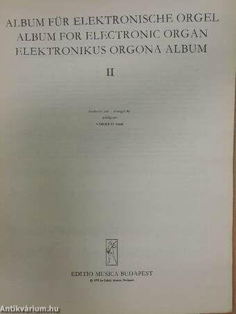 Elektronikus orgona album II.