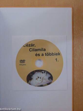 Cézár, Cilamila és a többiek - avagy a macska lelke - DVD-vel