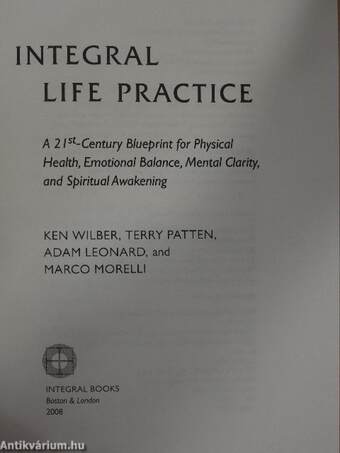 Integral Life Practice