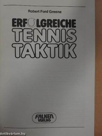 Erfolgreiche Tennis Taktik