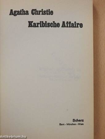 Karibische Affaire