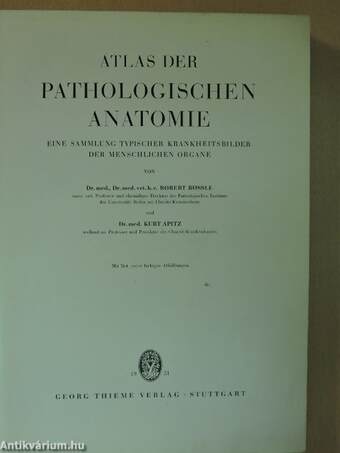 Atlas Der Pathologischen Anatomie