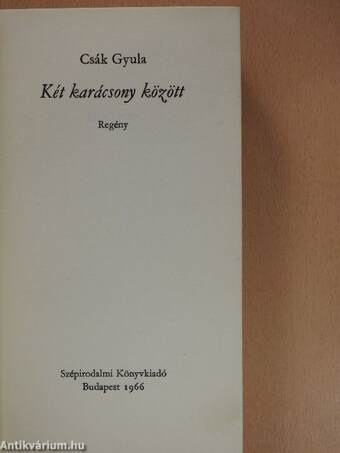 Két karácsony között