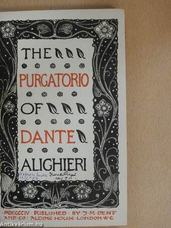 The Purgatorio of Dante Alighieri (rossz állapotú)