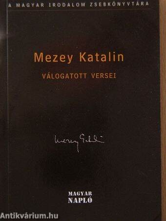 Mezey Katalin válogatott versei