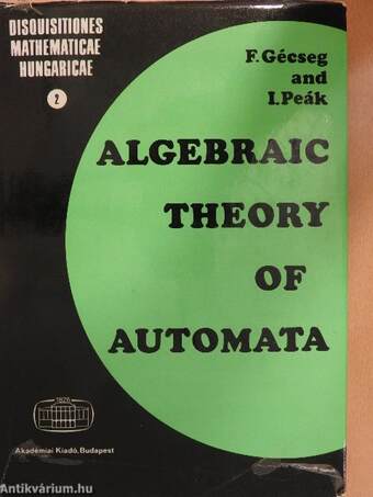 Algebraic Theory of Automata