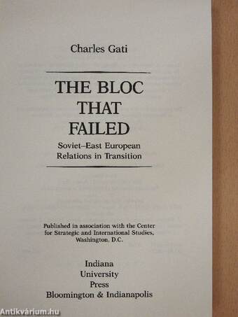 The Bloc That Failed