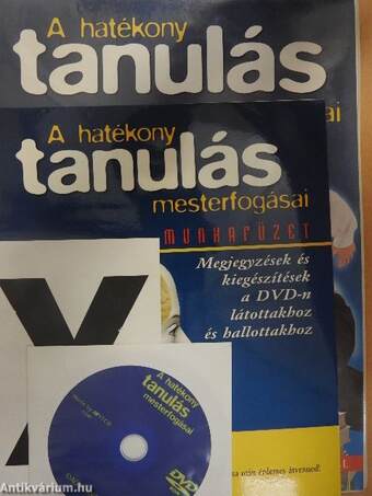 A hatékony tanulás mesterfogásai - Munkafüzet - DVD-vel