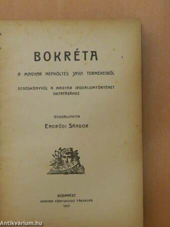 Bokréta