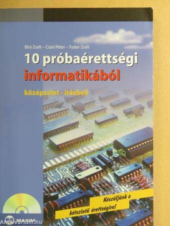 10 próbaérettségi informatikából - CD-vel