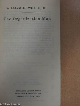 The organization man