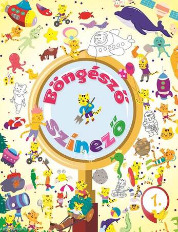 Böngésző színező - 1. Tigris