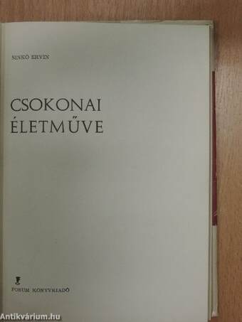 Csokonai életműve