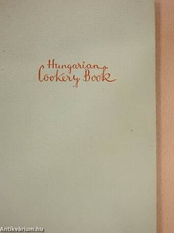 Hungarian Cookery Book