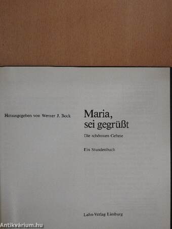 Maria, sei gegrüßt