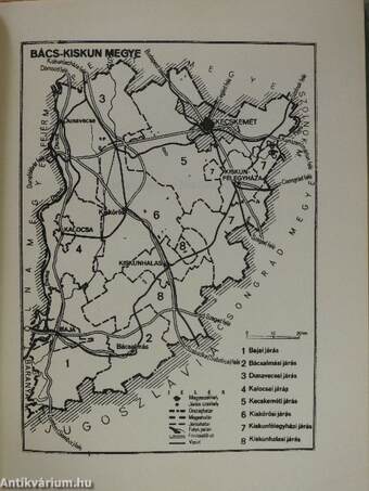 Bács-Kiskun megye fontosabb statisztikai adatai 1961