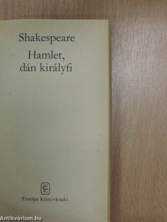 Hamlet, dán királyfi