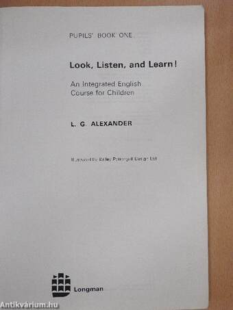 Look, Listen and Learn! - Pupils' Book 1