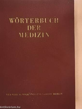 Wörterbuch der Medizin