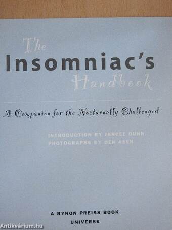 The Insomniac's Handbook