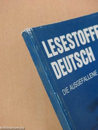 Lesestoffe Deutsch