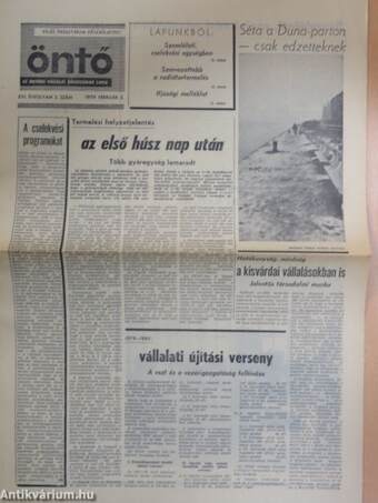 Öntő 1979. (nem teljes évfolyam)