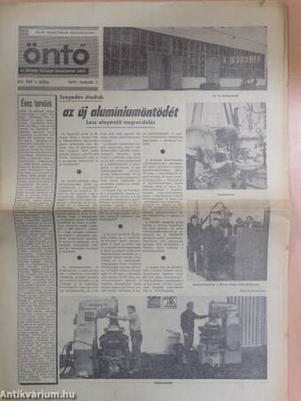 Öntő 1977. (nem teljes évfolyam)