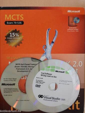 MCTS Self-Paced Training Kit (EXAM 70-536): Microsoft .NET Framework 2.0-Application Development Foundation - 2 CD-vel