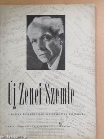 Új Zenei Szemle 1955. szeptember