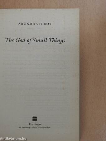 The God of Small Things